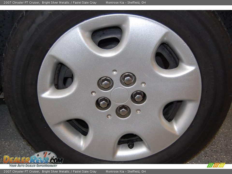 2007 Chrysler PT Cruiser Bright Silver Metallic / Pastel Slate Gray Photo #28