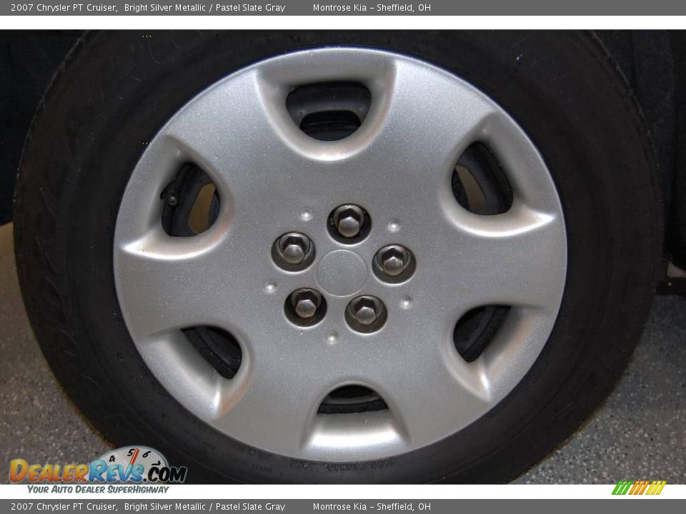 2007 Chrysler PT Cruiser Bright Silver Metallic / Pastel Slate Gray Photo #30