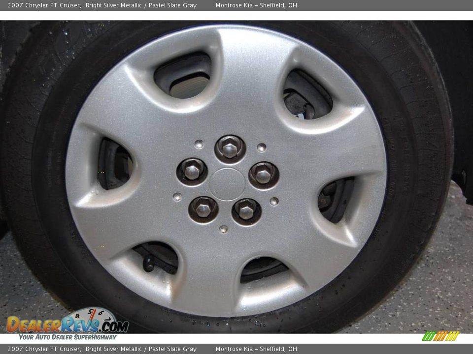 2007 Chrysler PT Cruiser Bright Silver Metallic / Pastel Slate Gray Photo #31