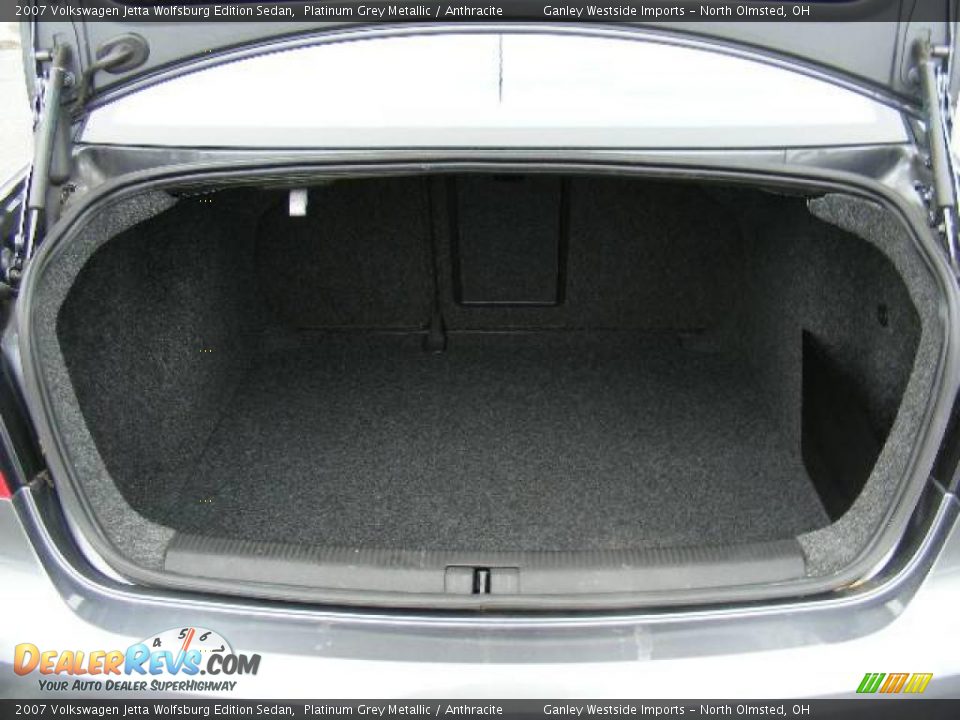 2007 Volkswagen Jetta Wolfsburg Edition Sedan Platinum Grey Metallic / Anthracite Photo #21