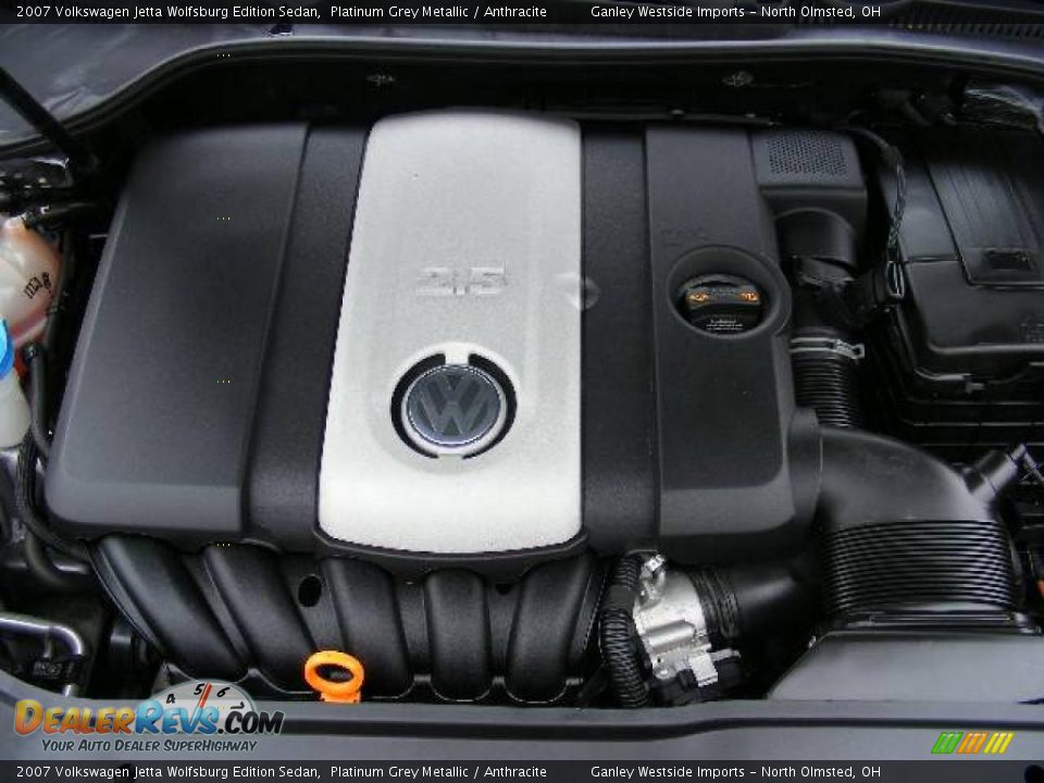 2007 Volkswagen Jetta Wolfsburg Edition Sedan Platinum Grey Metallic / Anthracite Photo #24