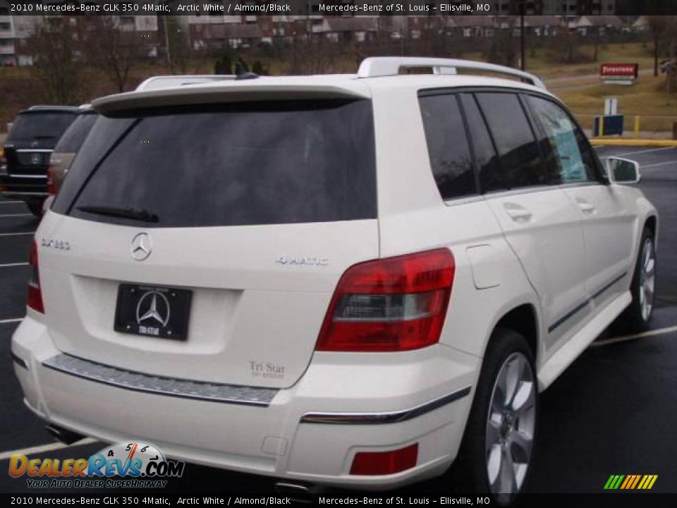 2010 Mercedes-Benz GLK 350 4Matic Arctic White / Almond/Black Photo #7