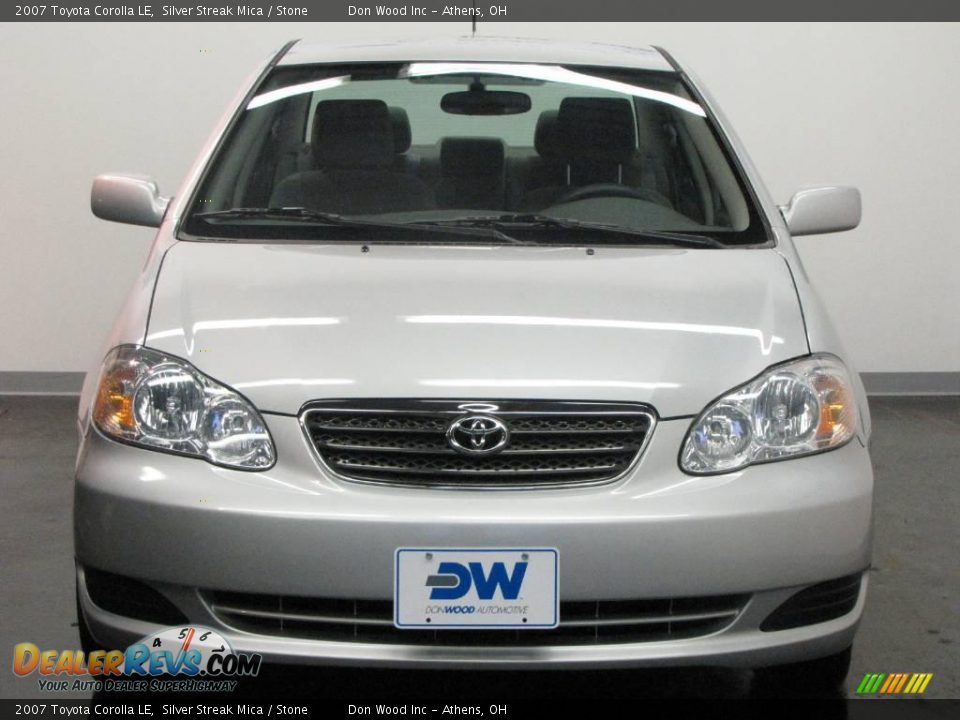 2007 Toyota Corolla LE Silver Streak Mica / Stone Photo #7