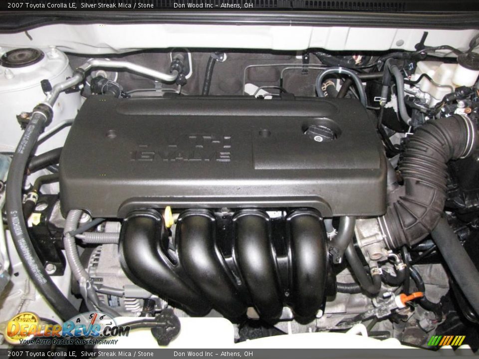 2007 Toyota Corolla LE Silver Streak Mica / Stone Photo #23
