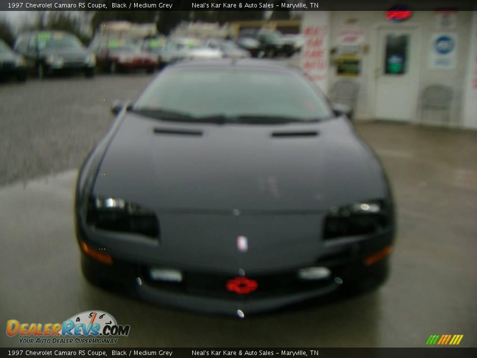 1997 Chevrolet Camaro RS Coupe Black / Medium Grey Photo #2