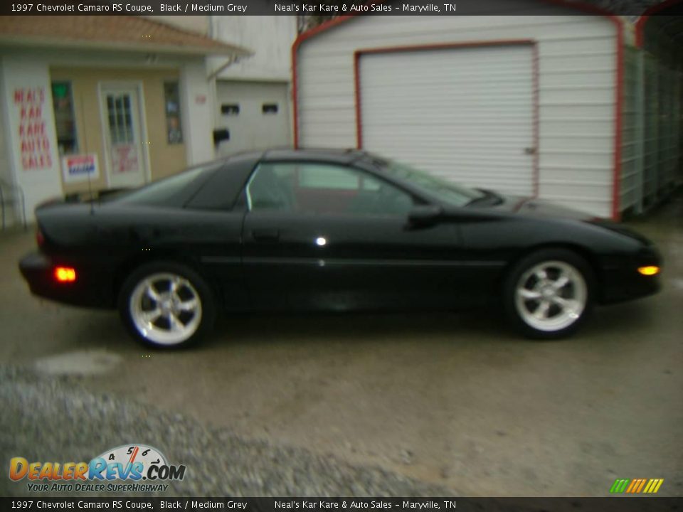 1997 Chevrolet Camaro RS Coupe Black / Medium Grey Photo #4