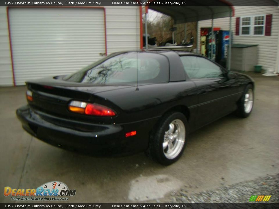1997 Chevrolet Camaro RS Coupe Black / Medium Grey Photo #5