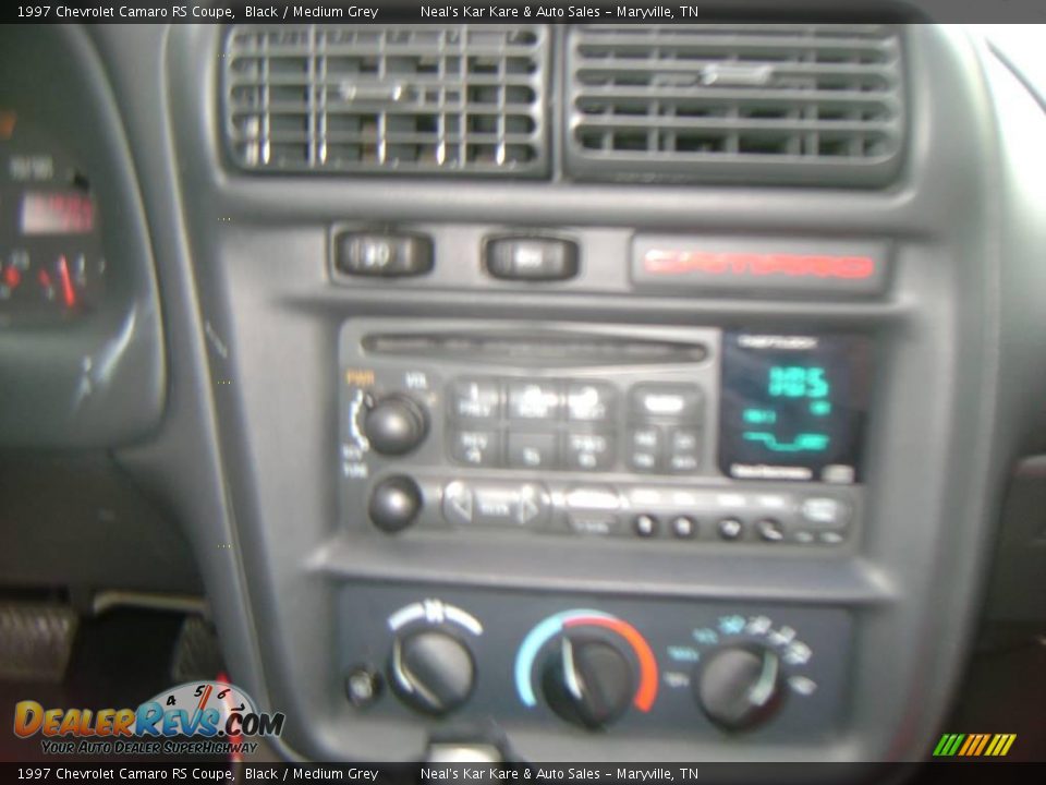 1997 Chevrolet Camaro RS Coupe Black / Medium Grey Photo #15