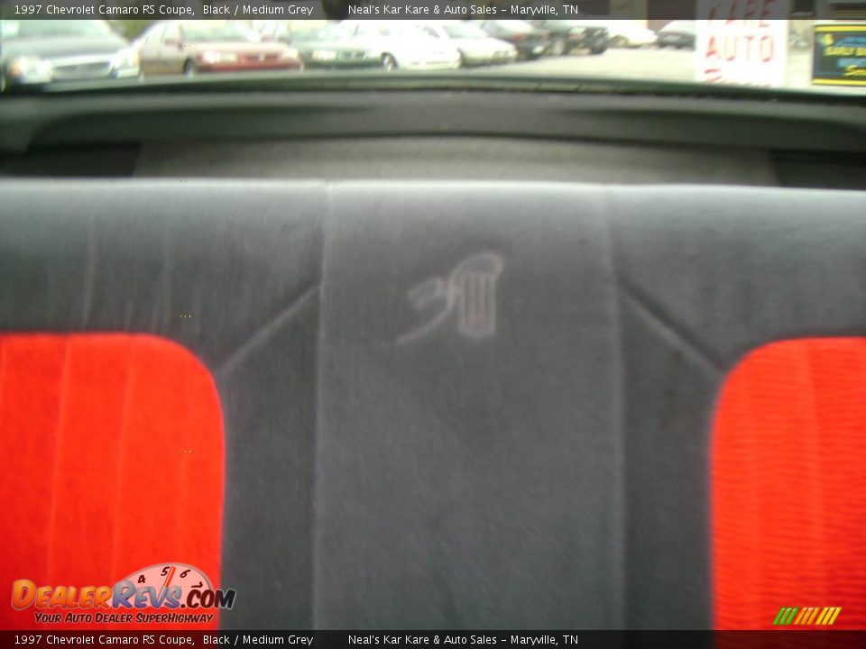 1997 Chevrolet Camaro RS Coupe Black / Medium Grey Photo #21