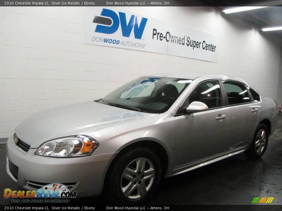 2010 Chevrolet Impala LS Silver Ice Metallic / Ebony Photo #2