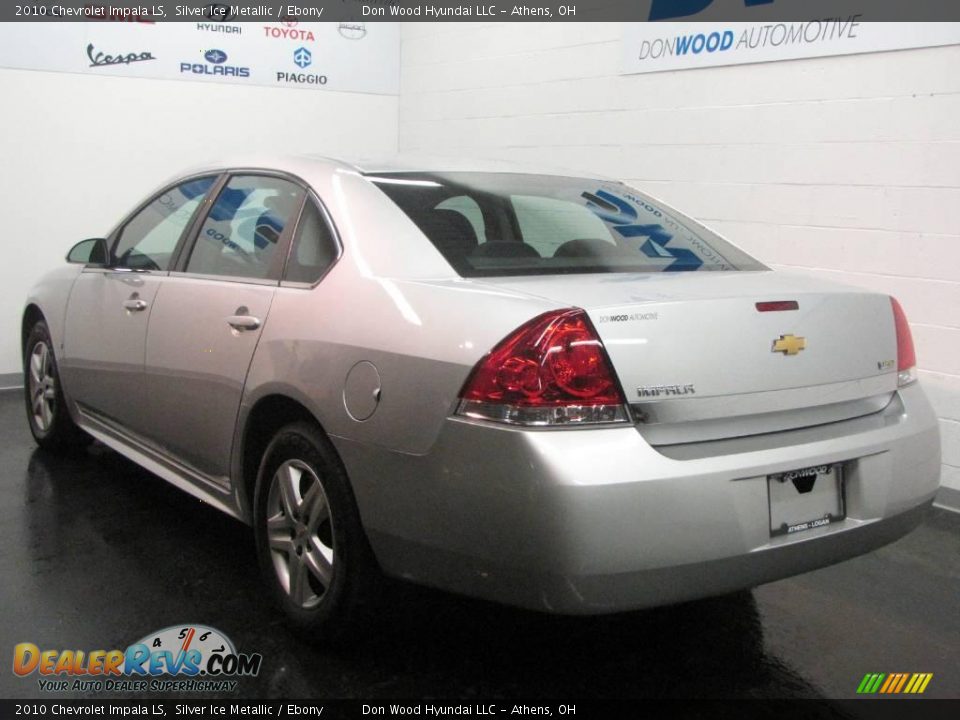 2010 Chevrolet Impala LS Silver Ice Metallic / Ebony Photo #3