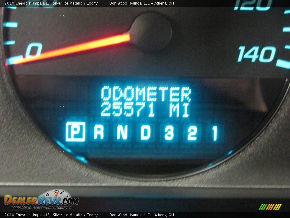 2010 Chevrolet Impala LS Silver Ice Metallic / Ebony Photo #20