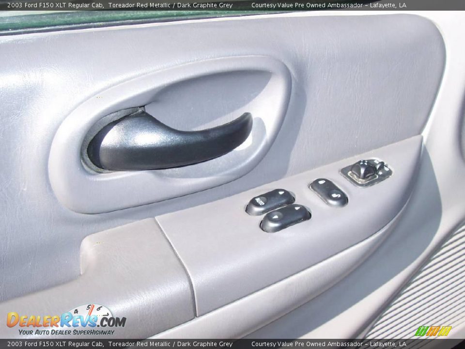 2003 Ford F150 XLT Regular Cab Toreador Red Metallic / Dark Graphite Grey Photo #11