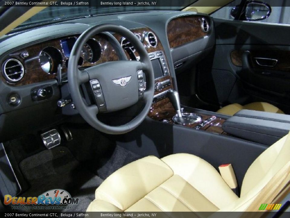 2007 Bentley Continental GTC Beluga / Saffron Photo #7