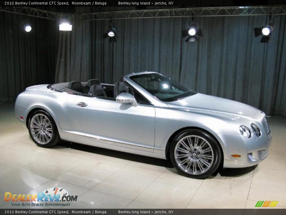 2010 Bentley Continental GTC Speed Moonbeam / Beluga Photo #3