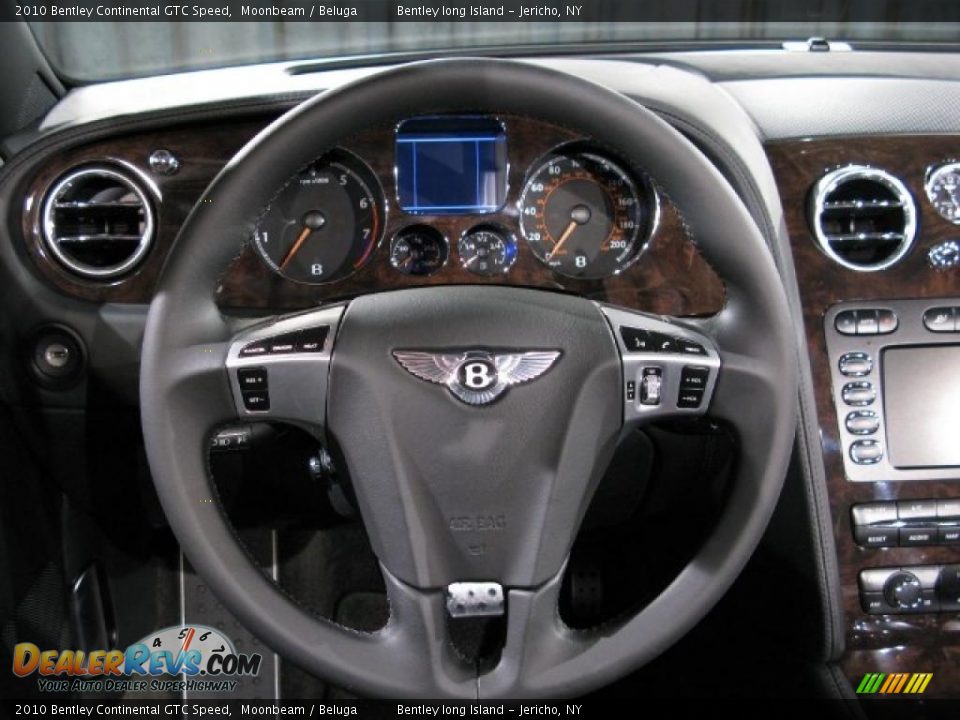 2010 Bentley Continental GTC Speed Moonbeam / Beluga Photo #8