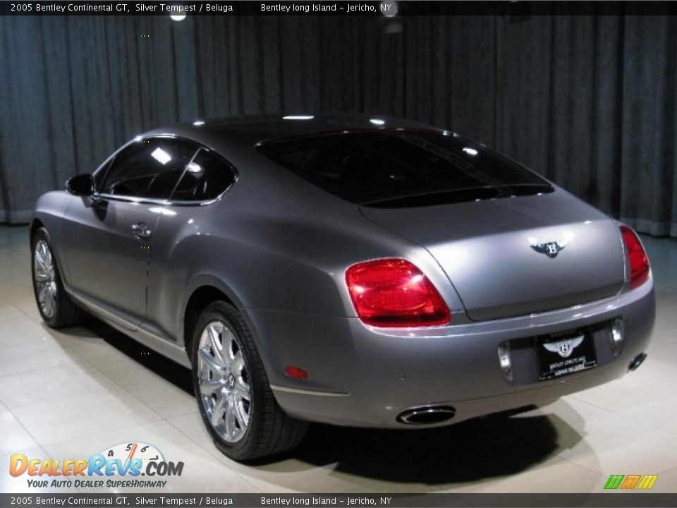 2005 Bentley Continental GT Silver Tempest / Beluga Photo #2