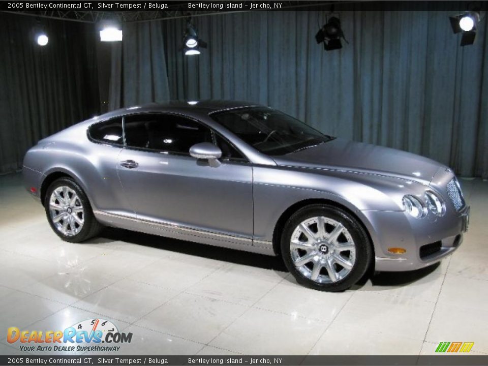 2005 Bentley Continental GT Silver Tempest / Beluga Photo #3
