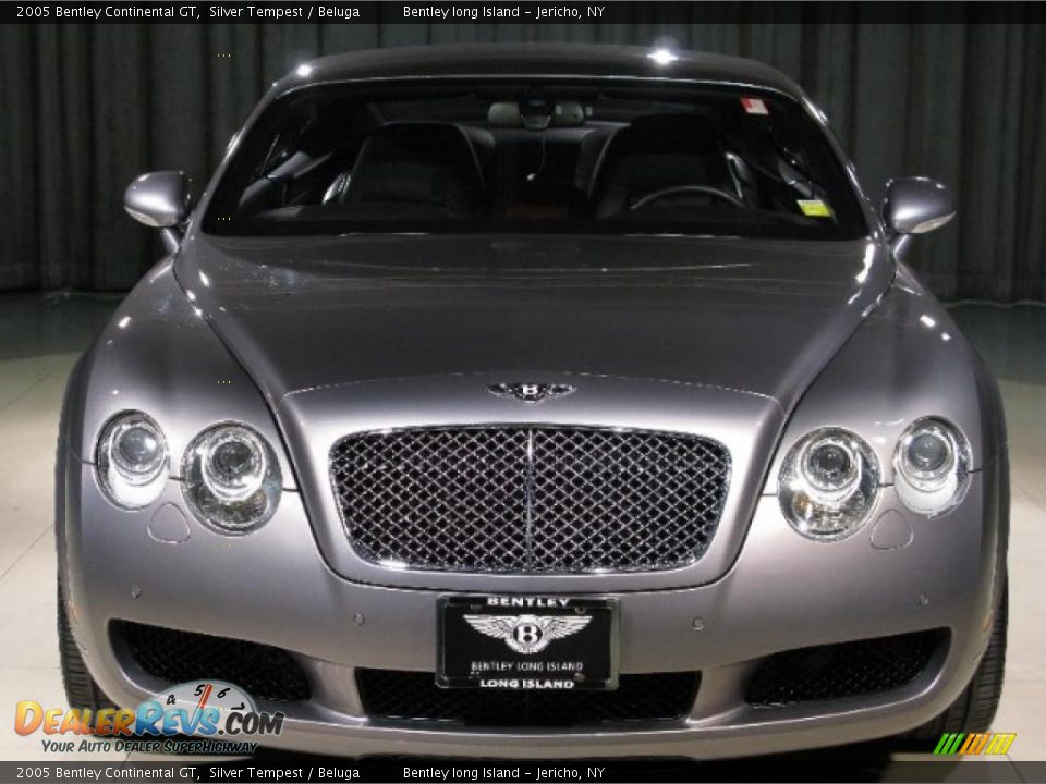 2005 Bentley Continental GT Silver Tempest / Beluga Photo #4