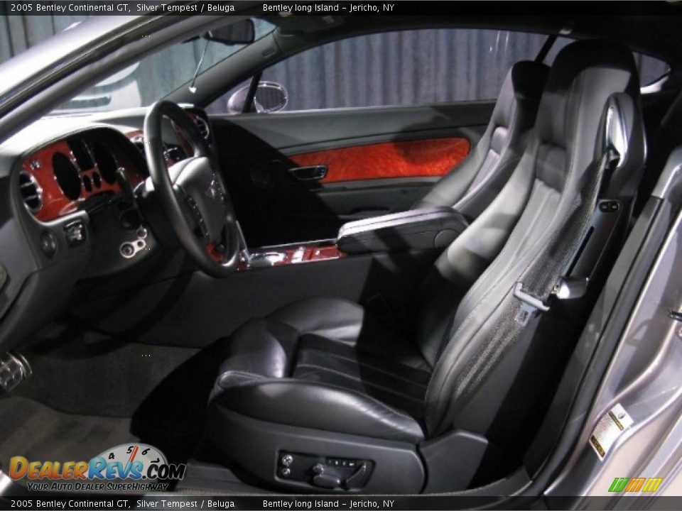 2005 Bentley Continental GT Silver Tempest / Beluga Photo #6