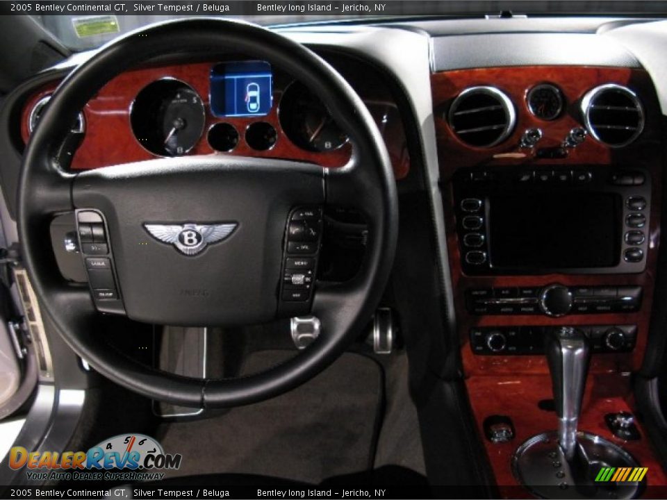 2005 Bentley Continental GT Silver Tempest / Beluga Photo #8