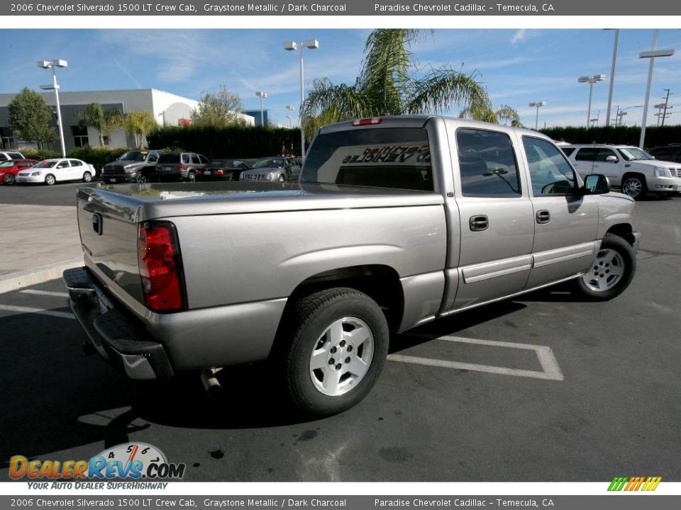 2006 Chevrolet Silverado 1500 LT Crew Cab Graystone Metallic / Dark Charcoal Photo #11