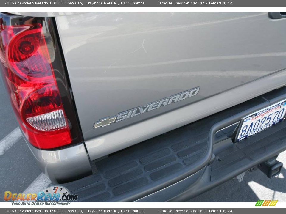 2006 Chevrolet Silverado 1500 LT Crew Cab Graystone Metallic / Dark Charcoal Photo #16