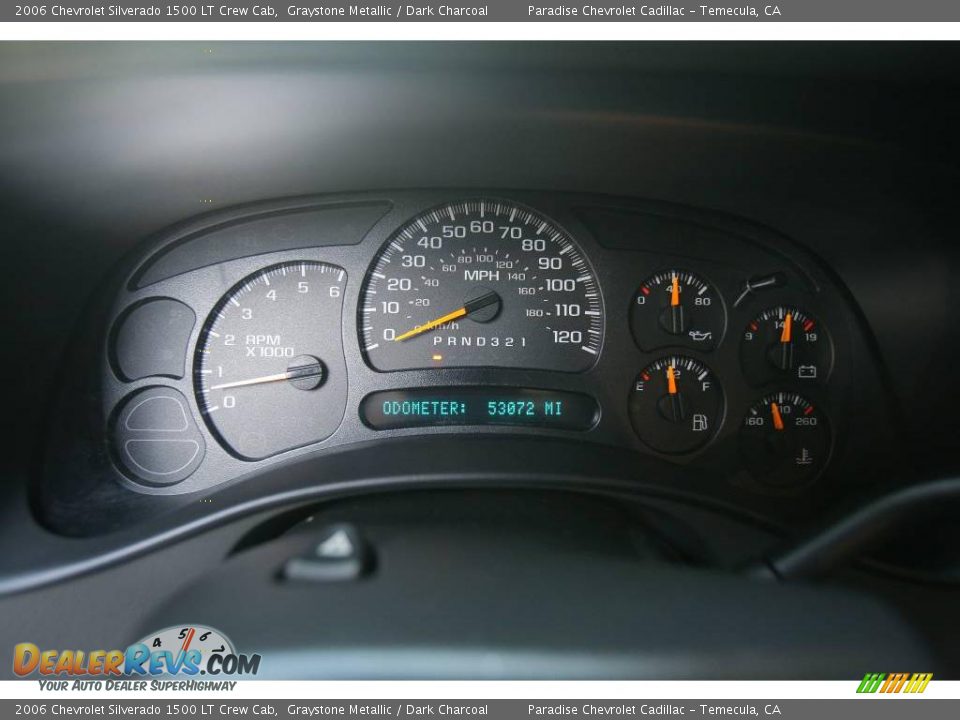 2006 Chevrolet Silverado 1500 LT Crew Cab Graystone Metallic / Dark Charcoal Photo #17