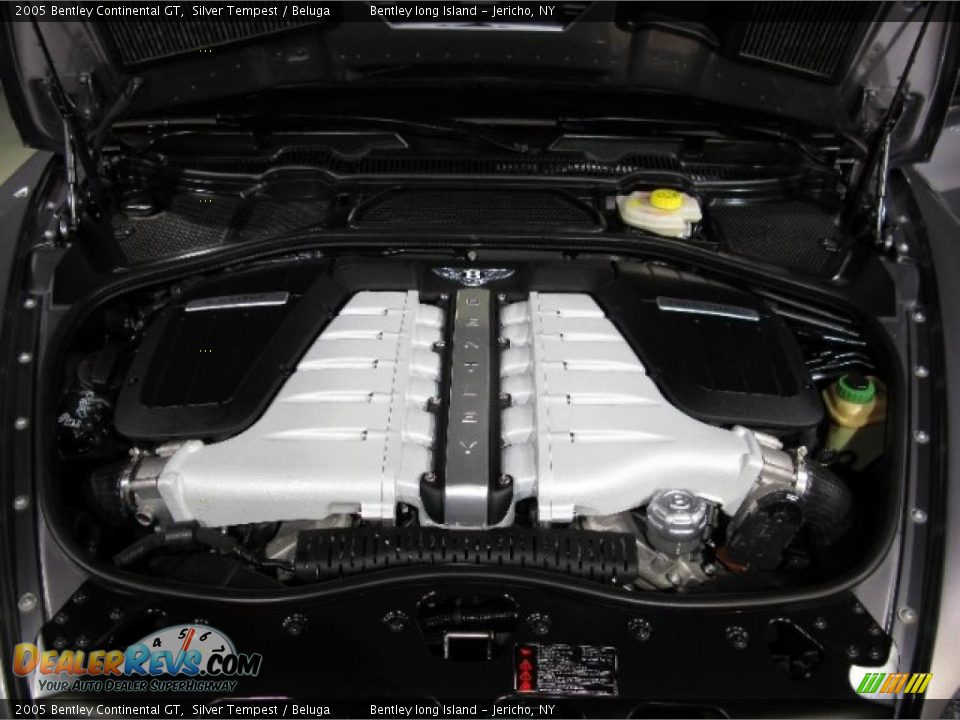 2005 Bentley Continental GT Silver Tempest / Beluga Photo #16
