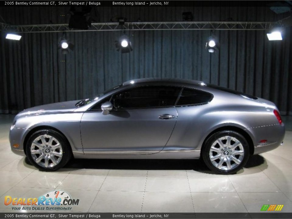 2005 Bentley Continental GT Silver Tempest / Beluga Photo #17