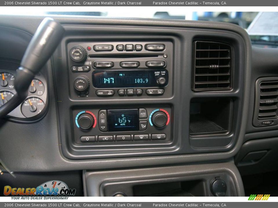 2006 Chevrolet Silverado 1500 LT Crew Cab Graystone Metallic / Dark Charcoal Photo #21