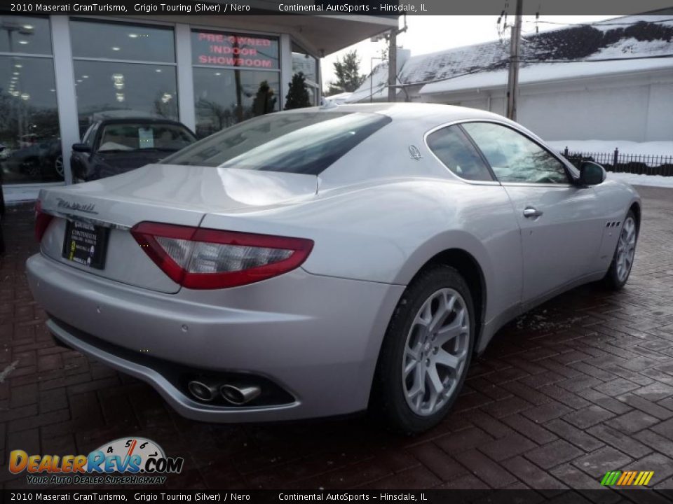 2010 Maserati GranTurismo Grigio Touring (Silver) / Nero Photo #2