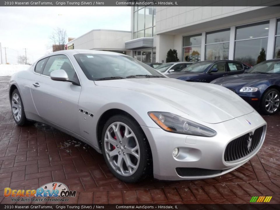 2010 Maserati GranTurismo Grigio Touring (Silver) / Nero Photo #3