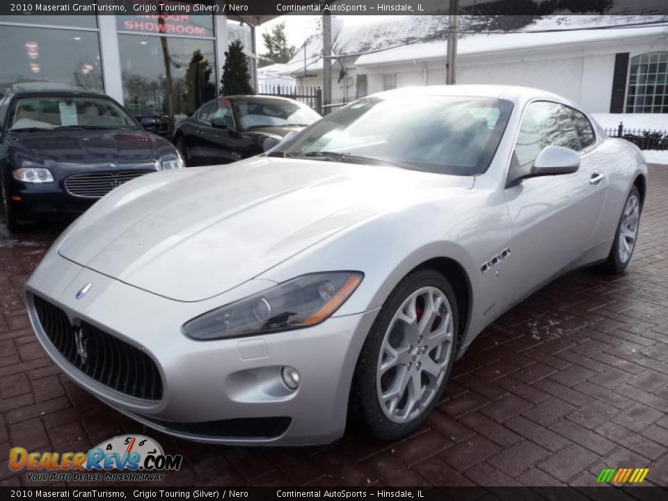 2010 Maserati GranTurismo Grigio Touring (Silver) / Nero Photo #4