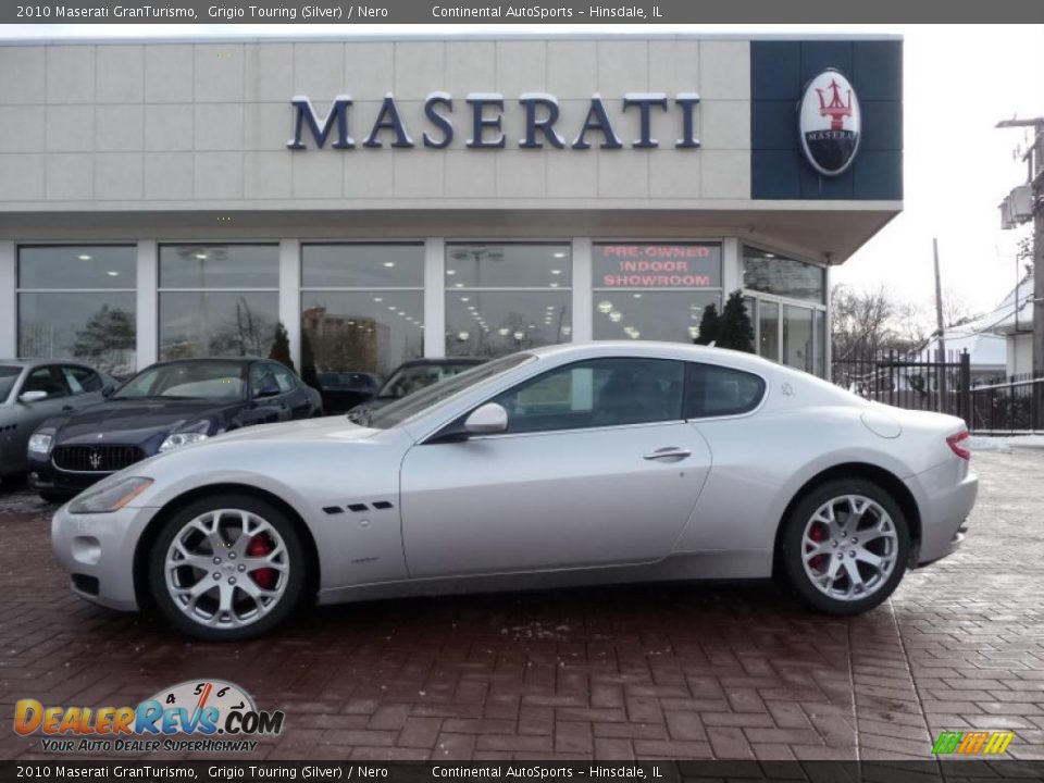 2010 Maserati GranTurismo Grigio Touring (Silver) / Nero Photo #6