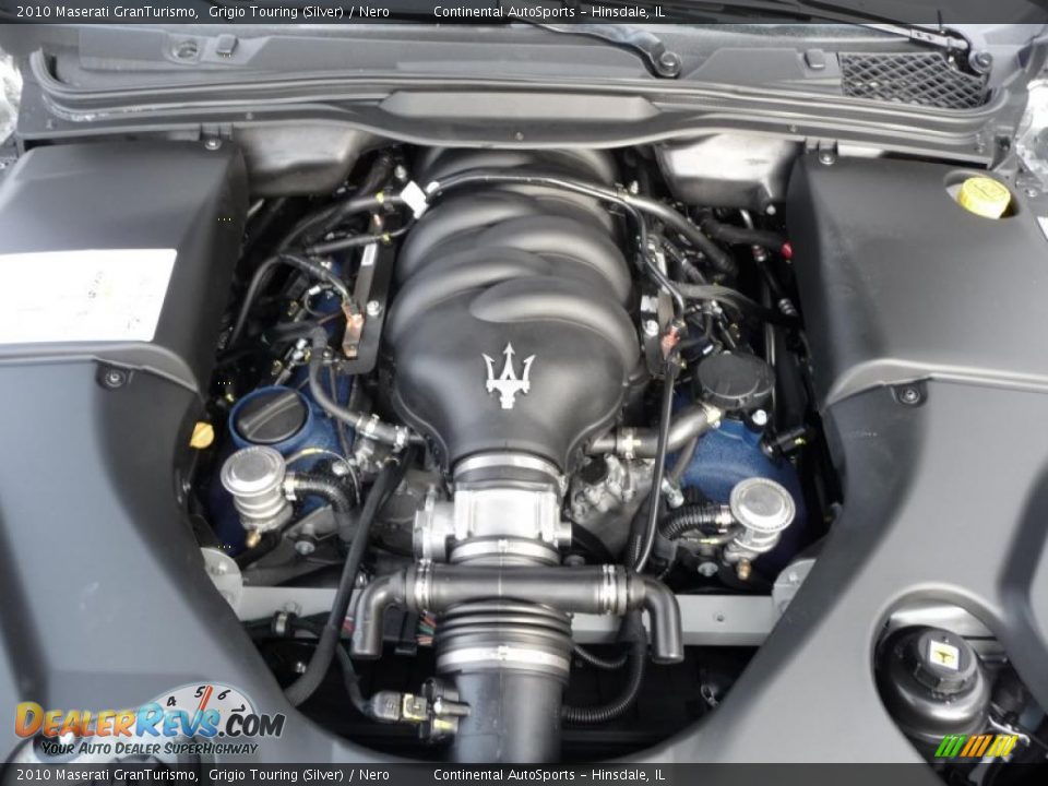 2010 Maserati GranTurismo Grigio Touring (Silver) / Nero Photo #8