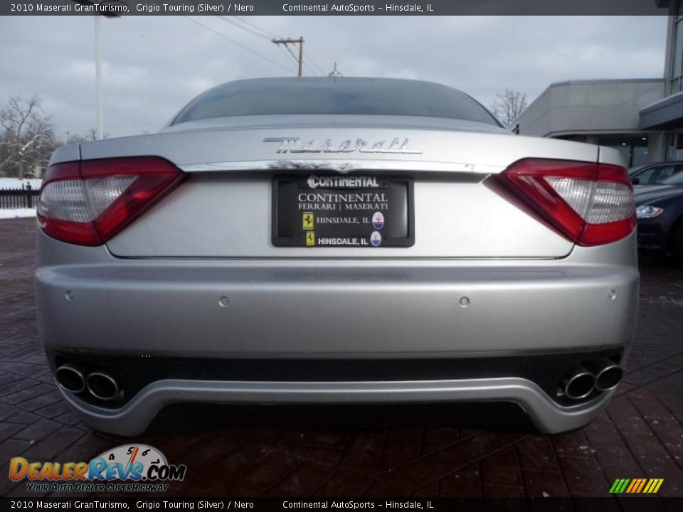 2010 Maserati GranTurismo Grigio Touring (Silver) / Nero Photo #10