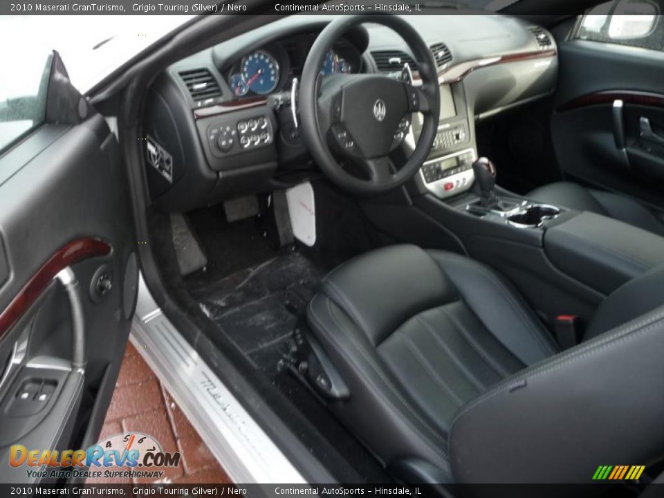 2010 Maserati GranTurismo Grigio Touring (Silver) / Nero Photo #12