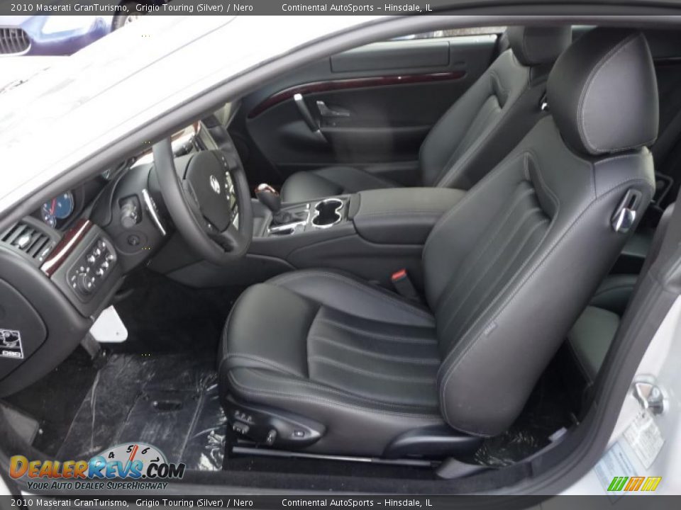 2010 Maserati GranTurismo Grigio Touring (Silver) / Nero Photo #13