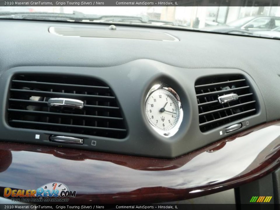 2010 Maserati GranTurismo Grigio Touring (Silver) / Nero Photo #17