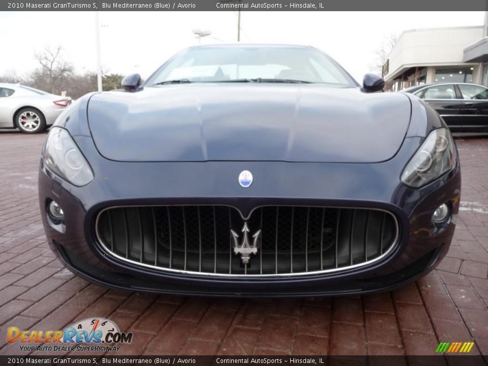2010 Maserati GranTurismo S Blu Mediterraneo (Blue) / Avorio Photo #4