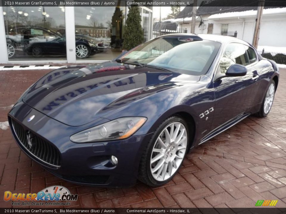 2010 Maserati GranTurismo S Blu Mediterraneo (Blue) / Avorio Photo #5