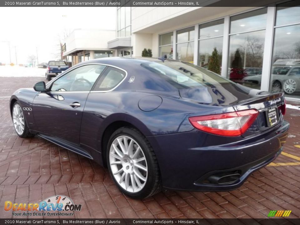2010 Maserati GranTurismo S Blu Mediterraneo (Blue) / Avorio Photo #7