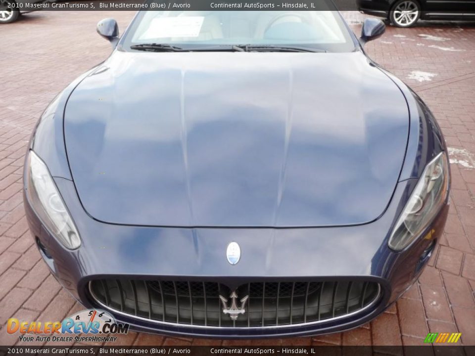 2010 Maserati GranTurismo S Blu Mediterraneo (Blue) / Avorio Photo #8