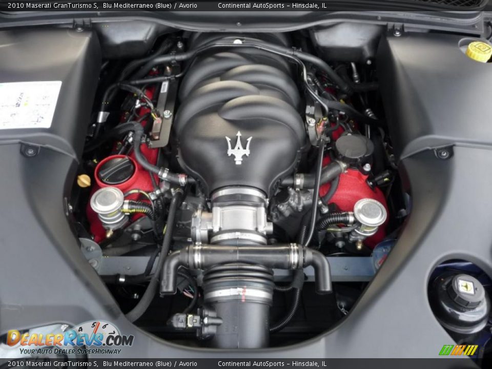 2010 Maserati GranTurismo S Blu Mediterraneo (Blue) / Avorio Photo #10