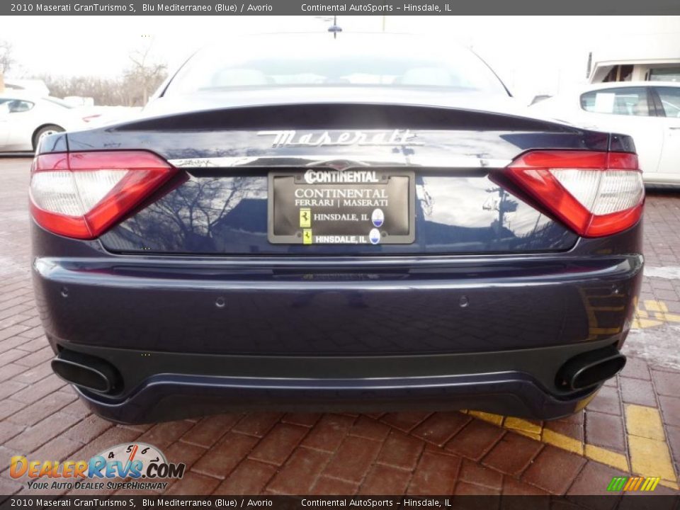 2010 Maserati GranTurismo S Blu Mediterraneo (Blue) / Avorio Photo #11