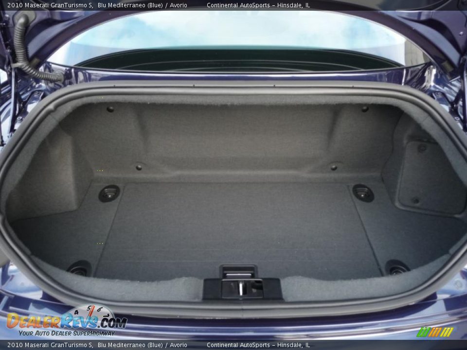 2010 Maserati GranTurismo S Blu Mediterraneo (Blue) / Avorio Photo #12
