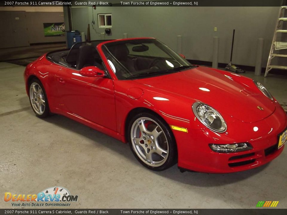 2007 Porsche 911 Carrera S Cabriolet Guards Red / Black Photo #1