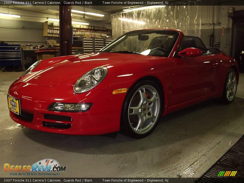 2007 Porsche 911 Carrera S Cabriolet Guards Red / Black Photo #3