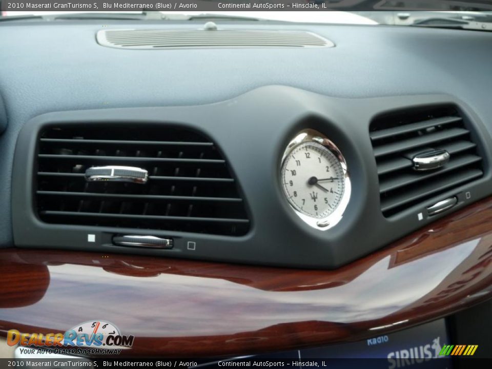 2010 Maserati GranTurismo S Blu Mediterraneo (Blue) / Avorio Photo #21